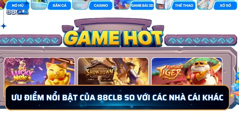 Ưu điểm nổi bật của 88CLB soi với nhà cái khác